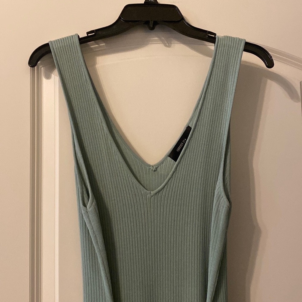 Forever 21+ Cocktails, sexy mint green dress.